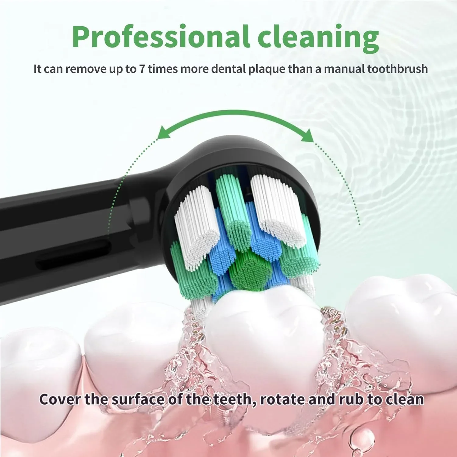 Глави за електрическа четка Oral-B iO (серии 2–10), 6 броя — снимка 3