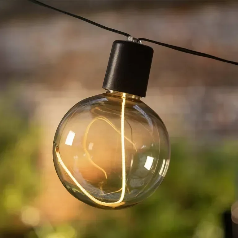 Соларни стрингови светлини SolarCentre® Ballon, 9,5 метра, 20 крушки — снимка 2
