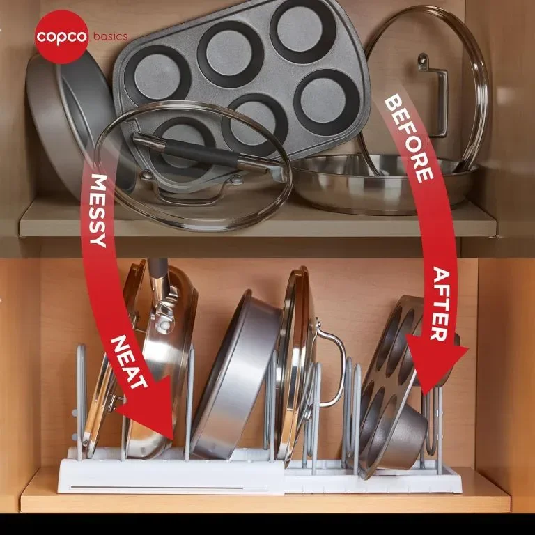 COPCO COPLIDSTORE Пластмасов органайзер за съхранение с разтегателен капак — снимка 7