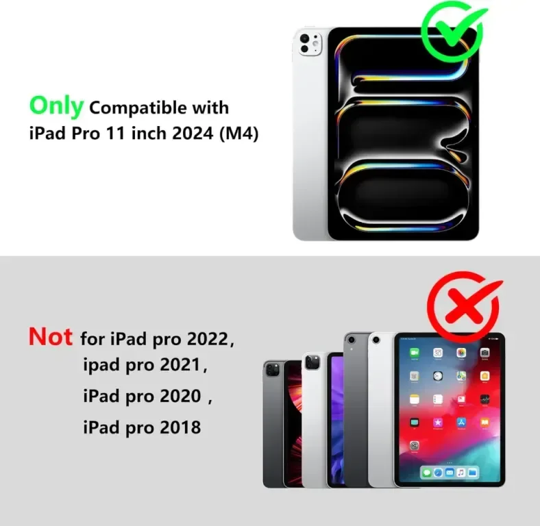 Калъф ShellBox Водоустойчив, удароустойчив за iPad Pro 11 инча 2024 — снимка 3