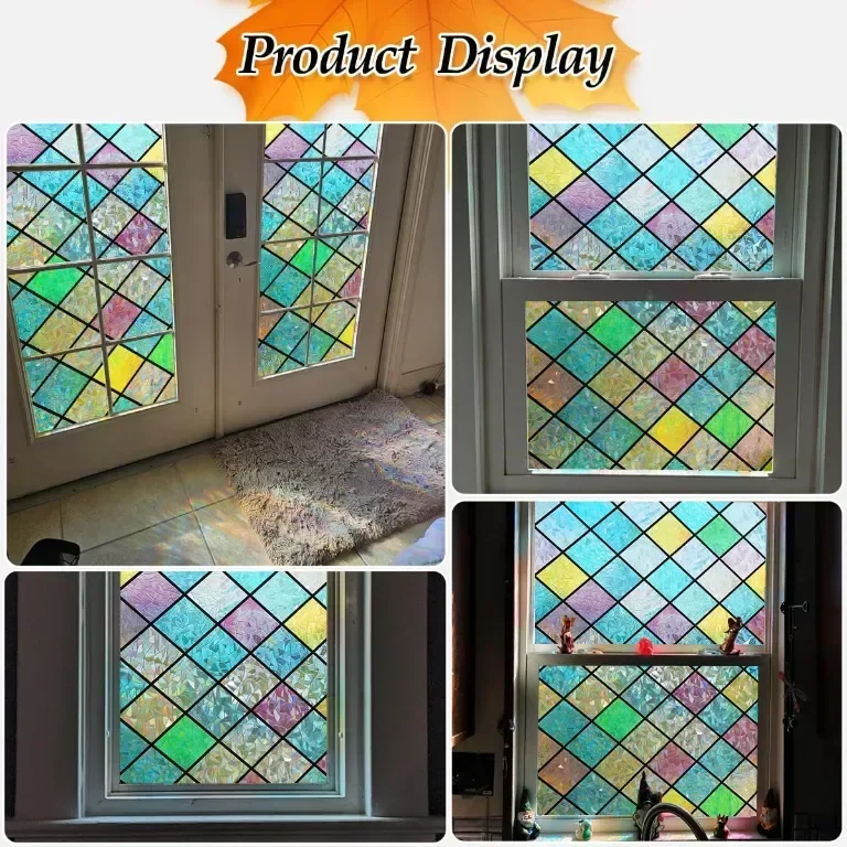 Zindoo Матово фолио за поверителност за стъклени прозорци, 30x200 см — снимка 6