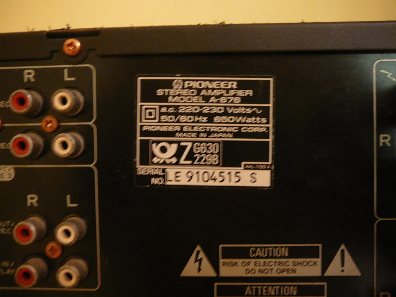 P[oneer a-676 — снимка 7