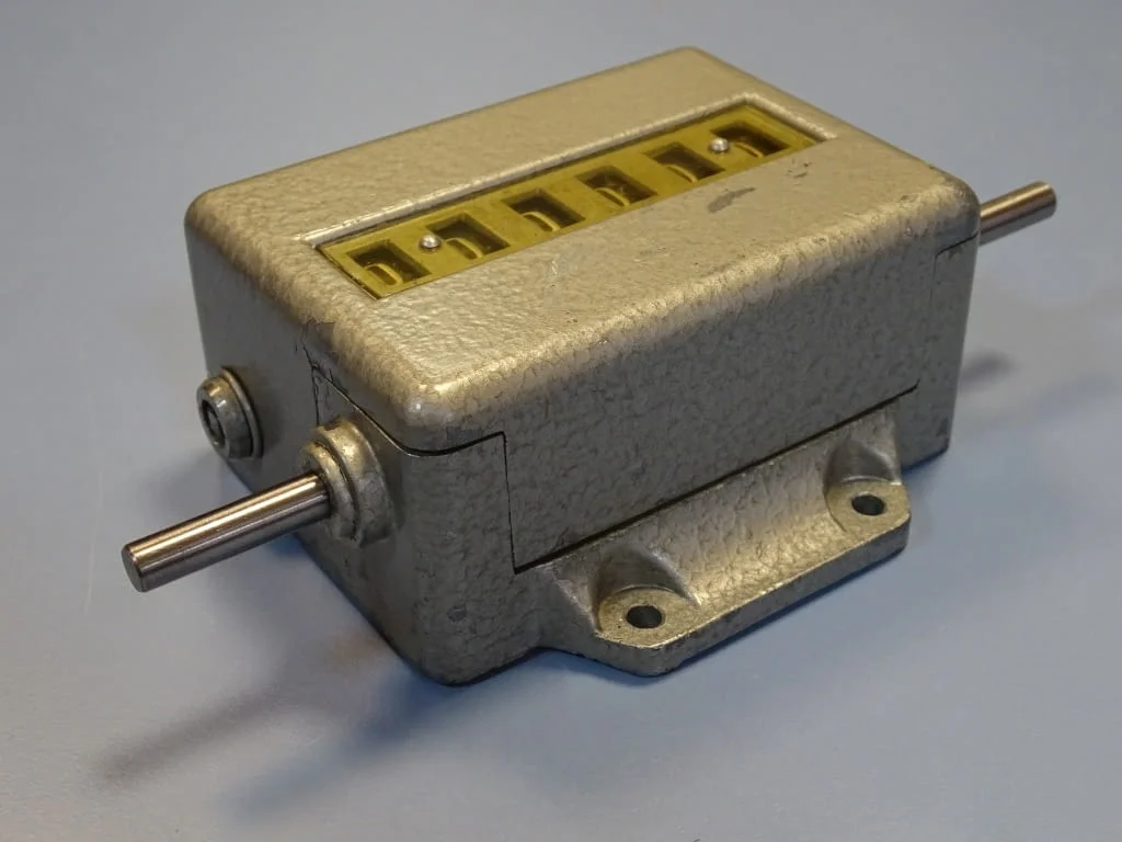 Механичен брояч Ing.E.DieBner KG M500.2(R1:1)mechanical counter — снимка 6