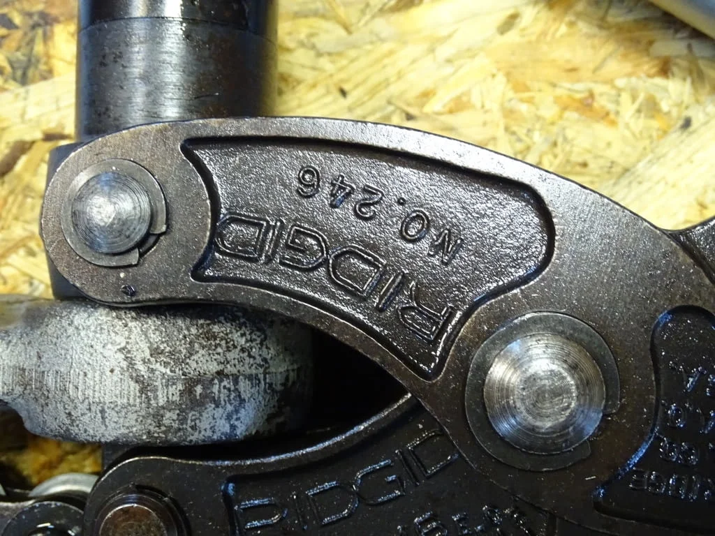 Тръборез ръчен верижен RIDGID 246 soil pipe cutter 1 1/2-6" — снимка 4