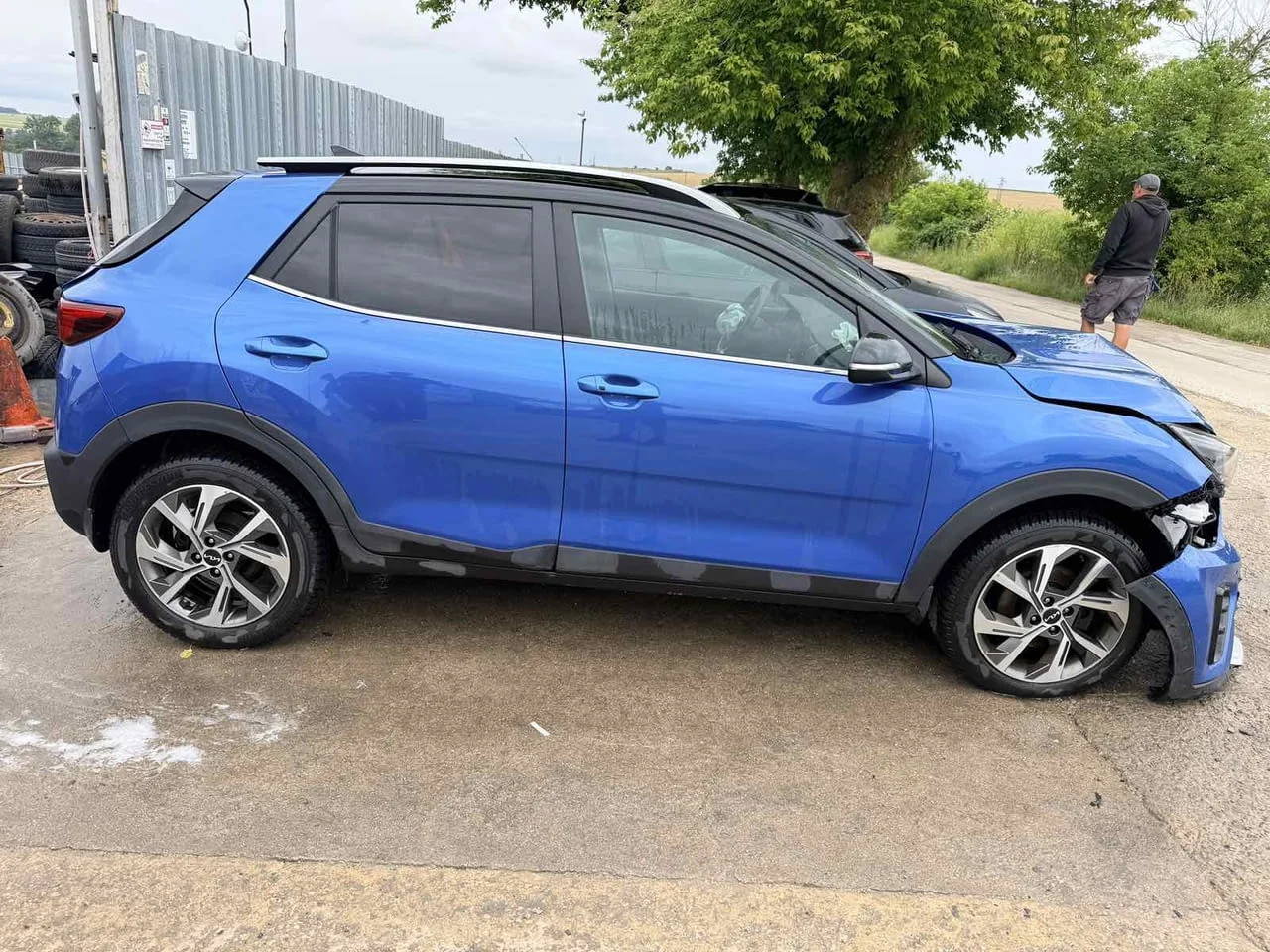 Kia Stonic 1.0 T-GDi двигател G3LF 120 кс., бензин/електро, автоматик 7 ск., 46000 км., 2022 г., eur — снимка 4