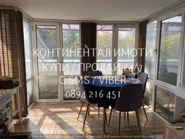 Кодл 63179. Двустайно непреходно жилище 58м2. Блокът е ЕПК стабилно строителство от 87г., с асансьор — снимка 3