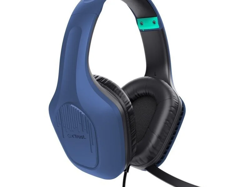 Слушалки, TRUST GXT415 Zirox Headset Blue — снимка 4