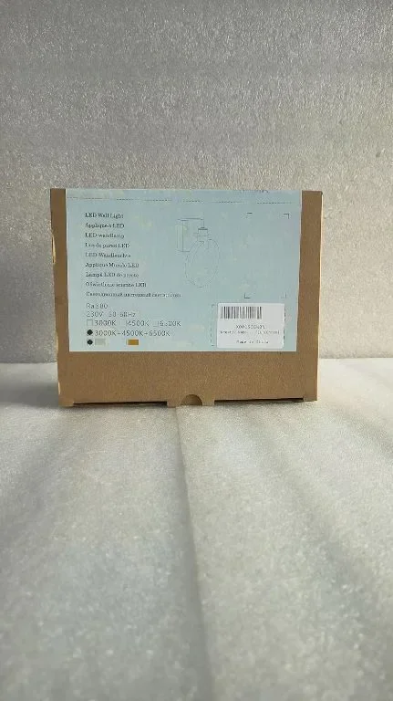 Comely LED стенна лампа, кръгла сребърна акрилна, 3000K/4500K/6500K — снимка 8