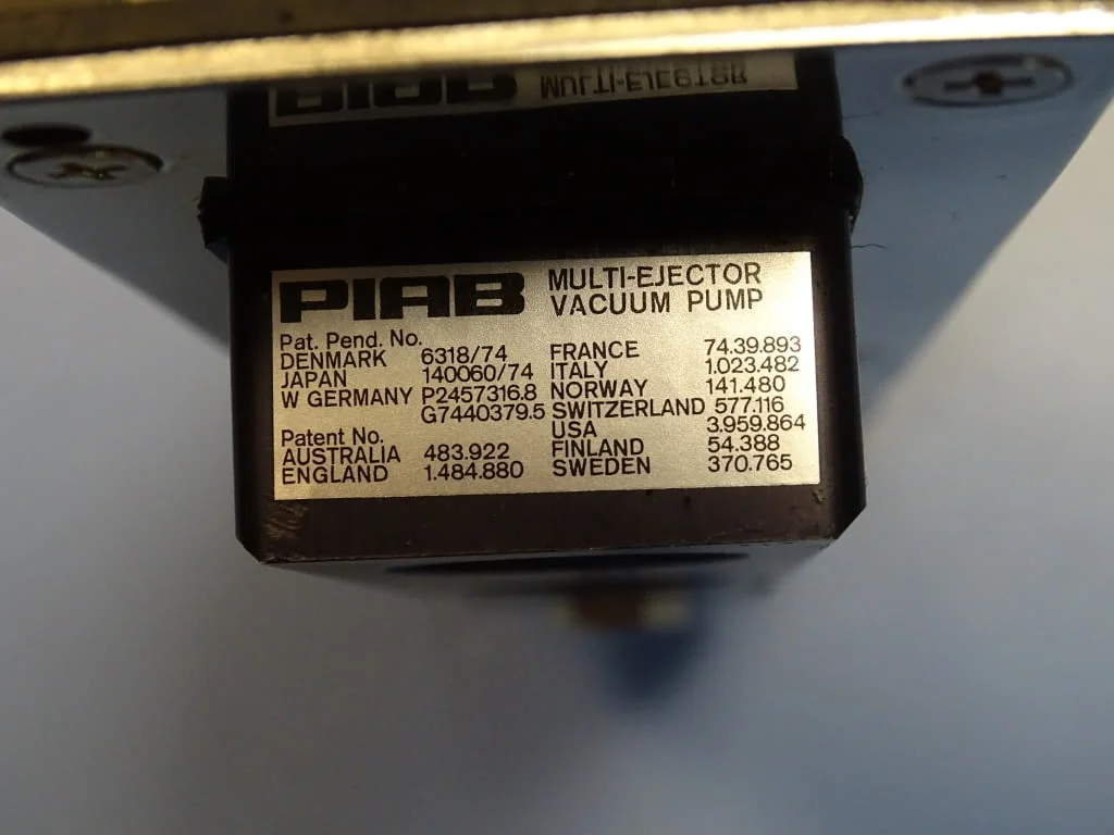 Мулти-инжектор PIAB multi-ejector vacuum pump L63 — снимка 8