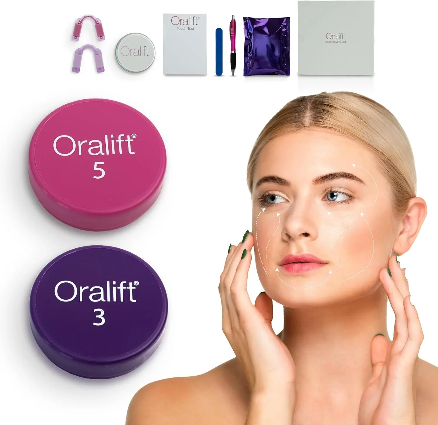Oralift Premium – лифтинг устройство за лице против стареене (Touch Test комплект) — снимка 3