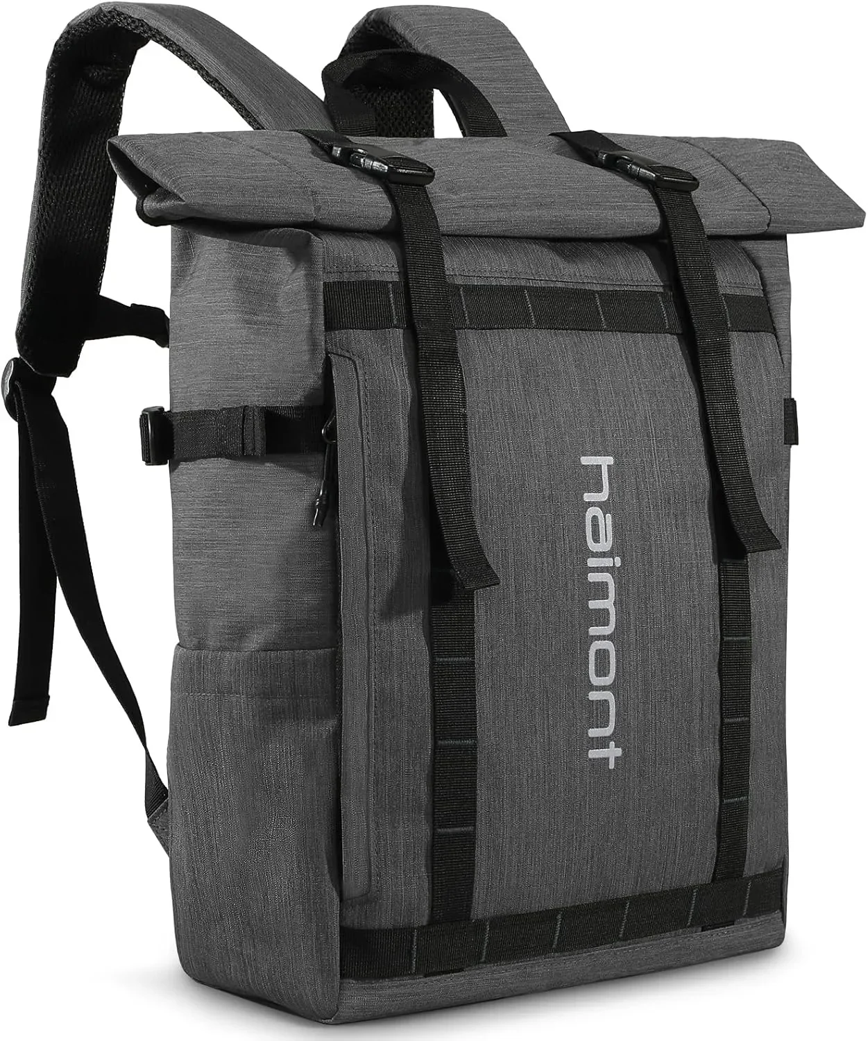 Раница Haimont Rolltop 20–30L, водоустойчива, с отделение за лаптоп, туристическа/ежедневна