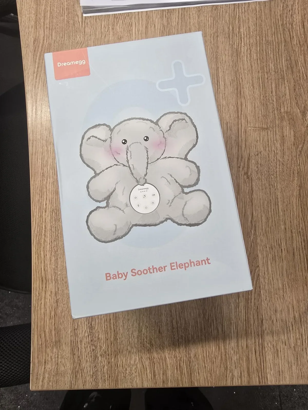 Dreamegg „Snuggle Elephant“ бебешка машина за бял шум и звуци със запис на глас — снимка 9