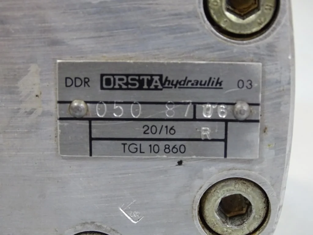Хидромотор ORSTA 20/16 TGL 10860 hydraulic motor — снимка 4