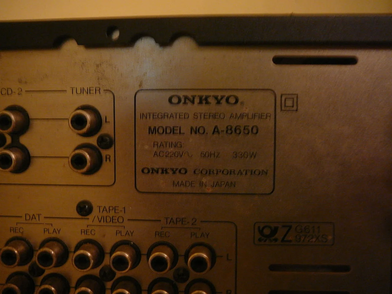 Onkyo a-8650 — снимка 6