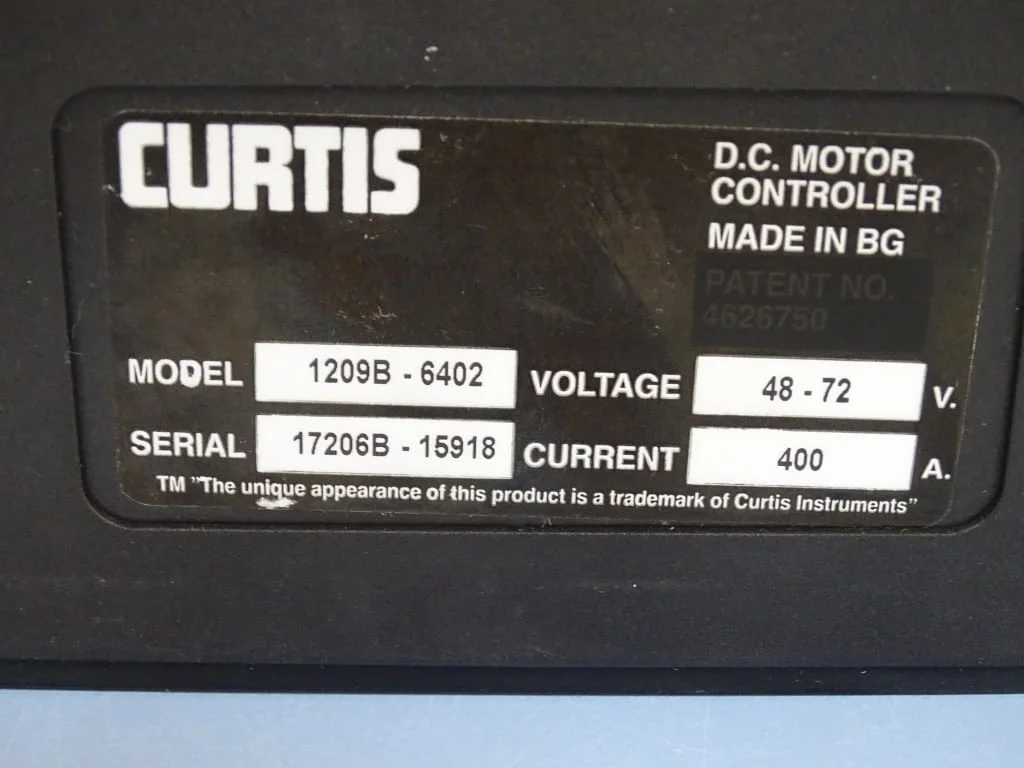 Контролер Curtis D.C. motor controller 1209В-6402 400A — снимка 5