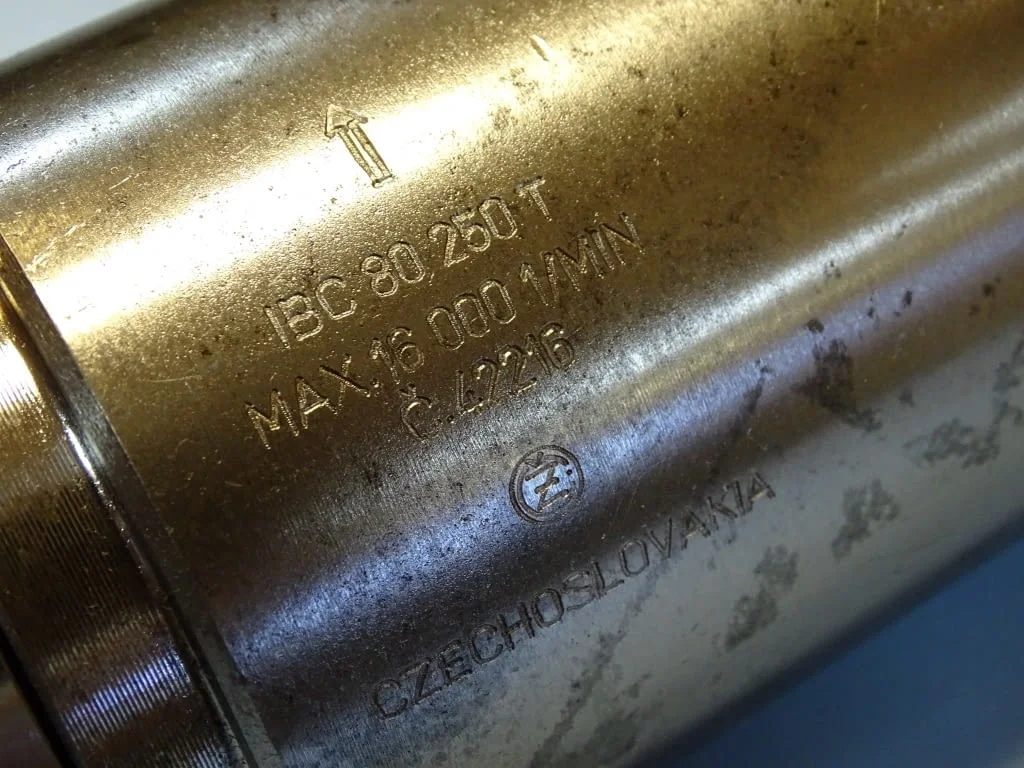 Шпиндел за шлайф IBC 80250T ф80 L-250 Č min-1 — снимка 2