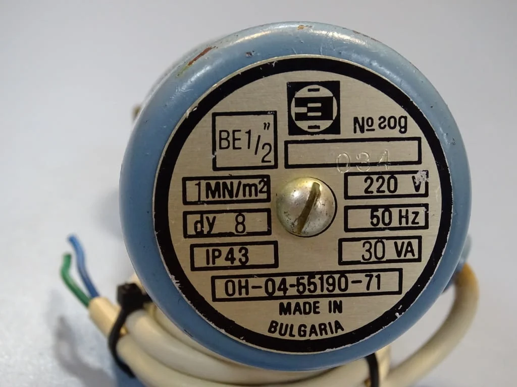 Магнет вентил ВЕ1/2 220V нормално затворен — снимка 3