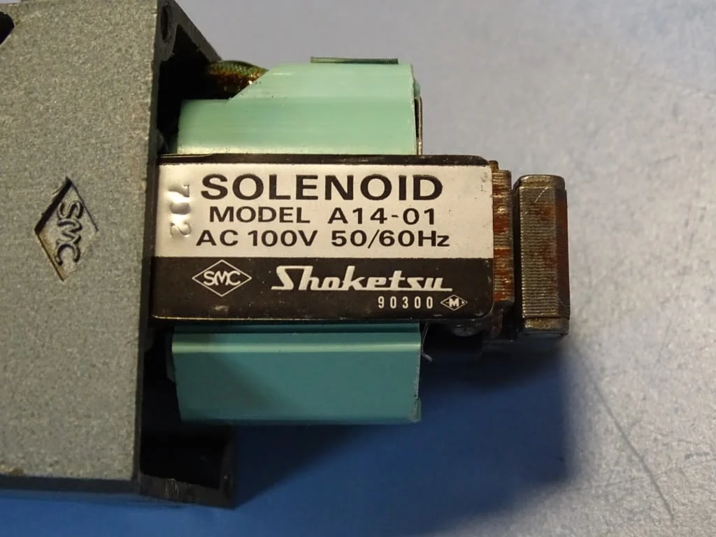 Ел. магнит Shaketsu SMC A14-01 solenoid 100VAC 50/60Hz — снимка 4