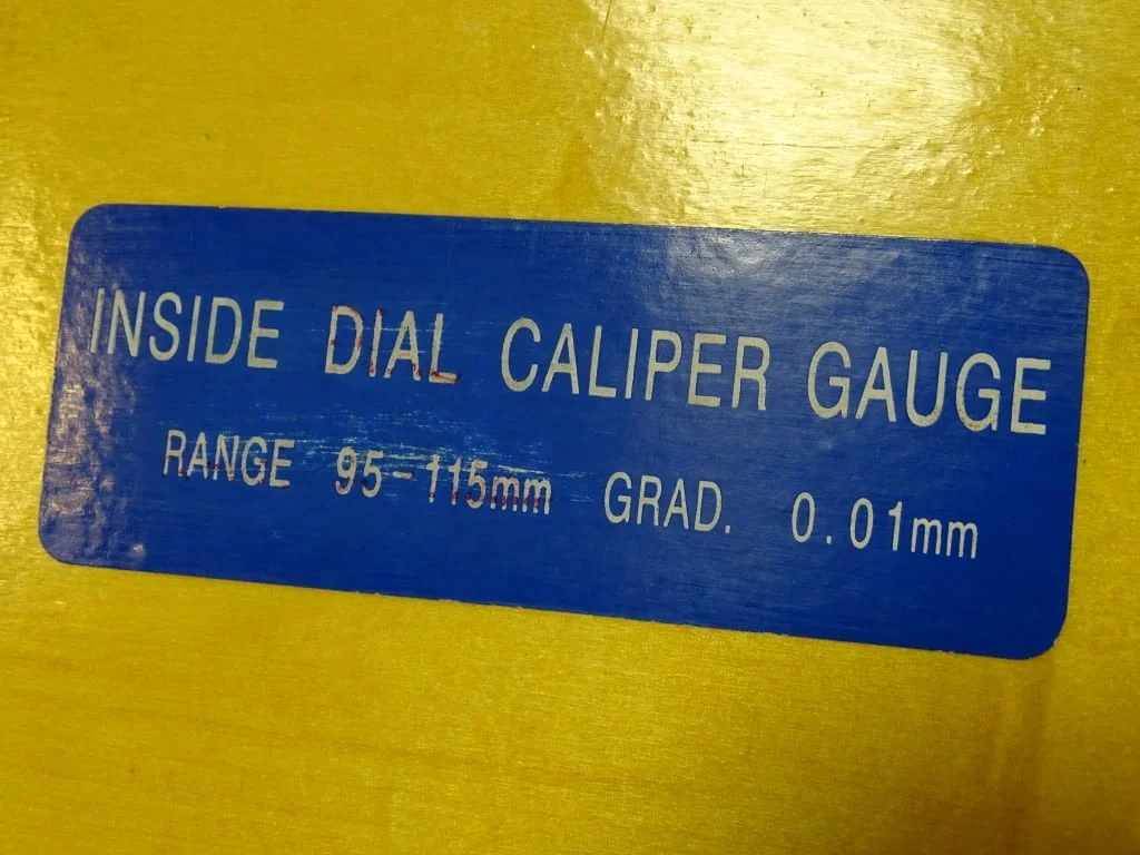 Индикатор с осезател часовников тип INTERNAL CALIBER 95x115mm — снимка 7