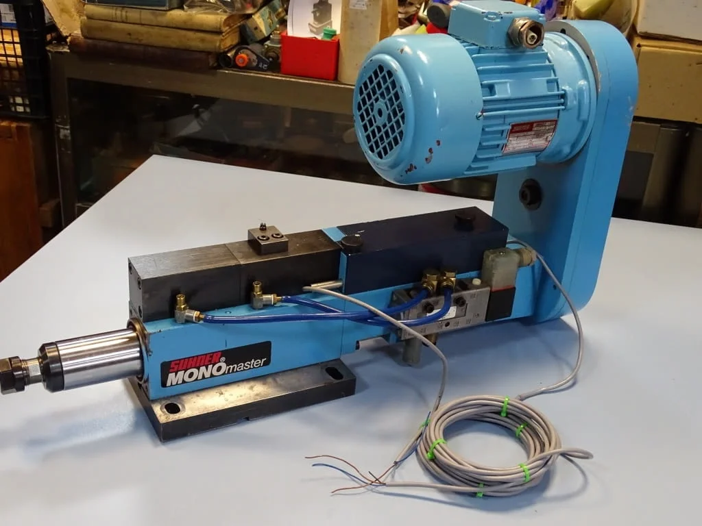 Агрегатна пробивна глава SUHNER MONOmaster BEM6-12 Unit-Pulley Drive 0.37kW — снимка 9