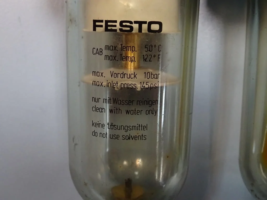 Пневмоподготвяща група Festo FRC-3/8-8 10Bar — снимка 3