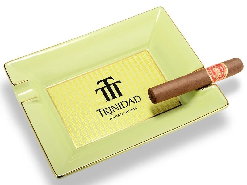 Керамичен пепелник за 2 пури – Trinidad, Montecristo или Partagas — снимка 2