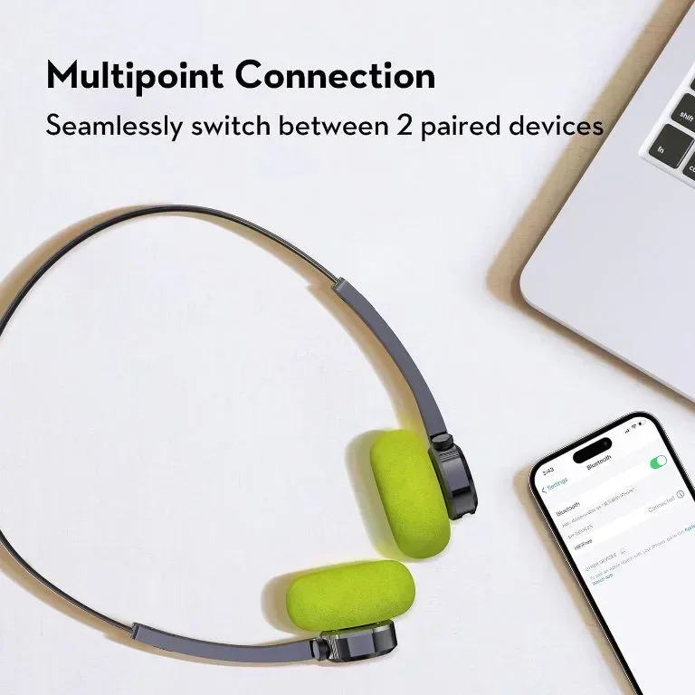 FiiTii HiFiFree безжични слушалки, BlueTooth 5.4 динамично качество на звука, многоточкова връзка — снимка 8