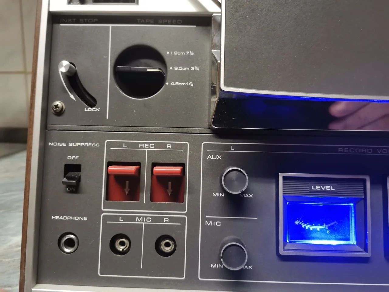 Sony Tree Head Stereo Tapecorder TC-366 Solid State — снимка 7