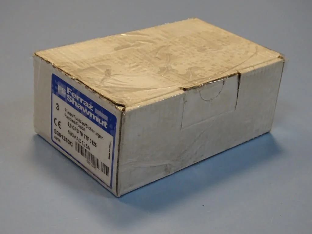 Предпазител Ferraz Shawmut Protistor G301283 Fuses 6.9GRB70TTF0125 125A 690VAC — снимка 2