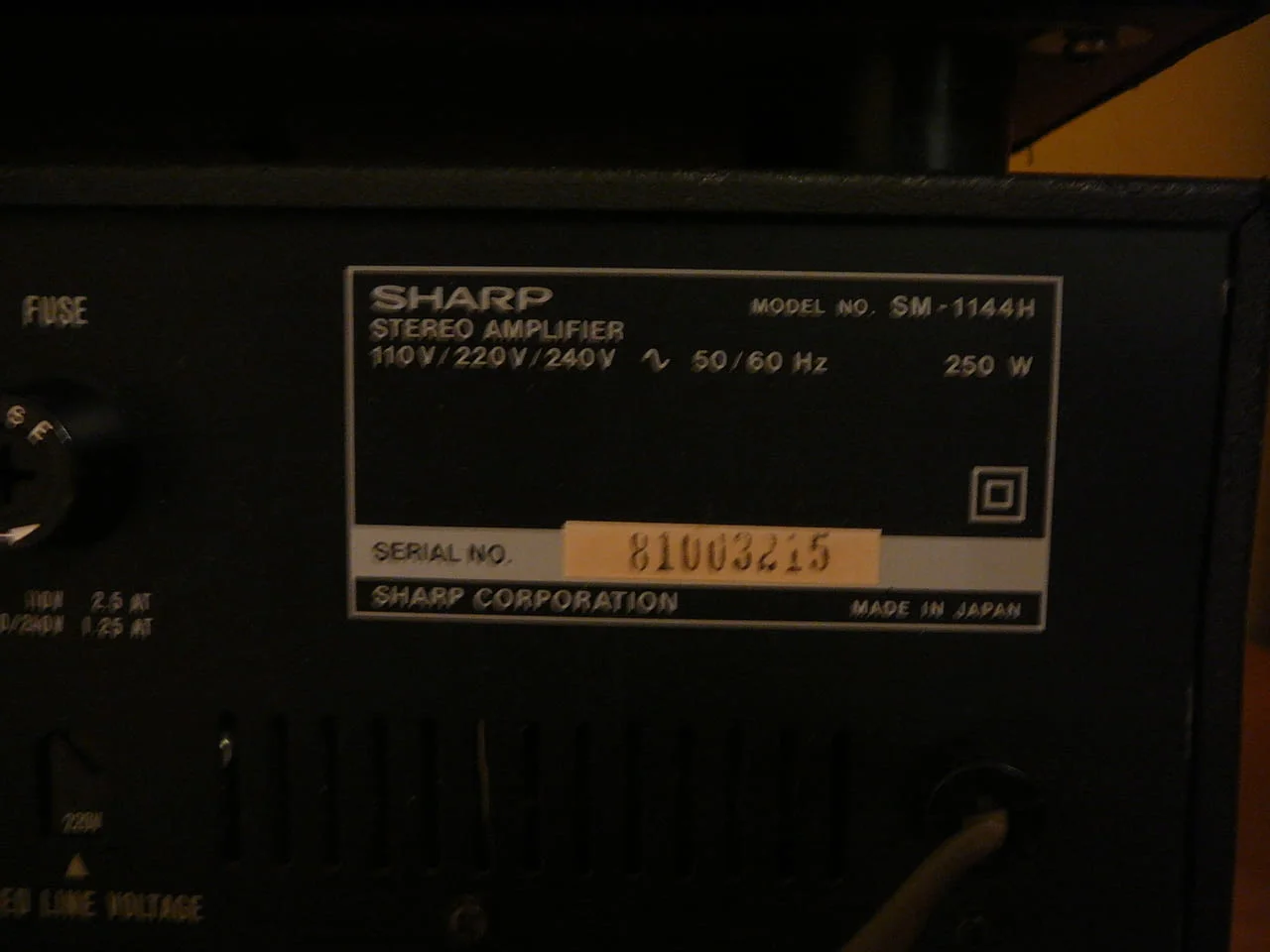 Sharp sm-1144h i st-1144h — снимка 6
