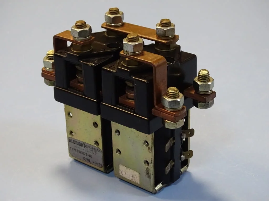 Контактор правотоков ALBRIGHT type SW102B-48 contactor 80 valts — снимка 7