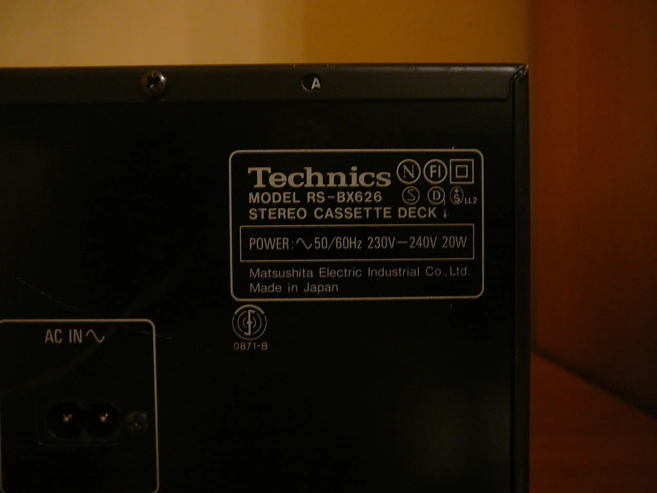 Technics rs-bx626 — снимка 7