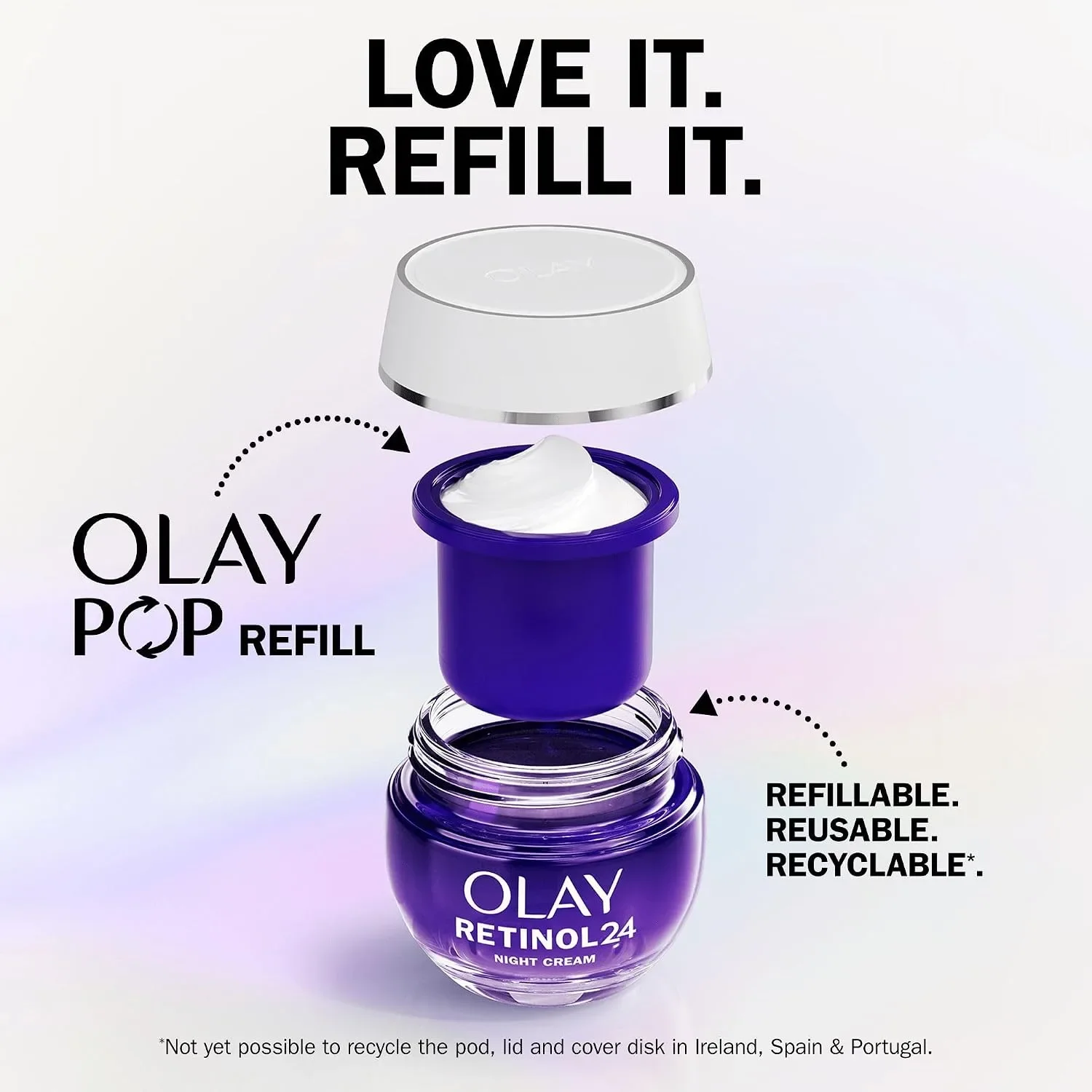 Комплект Olay Retinol 24 Night Cream 50 мл + Olay Eyes Retinol 24 Night Cream 15 мл — снимка 8