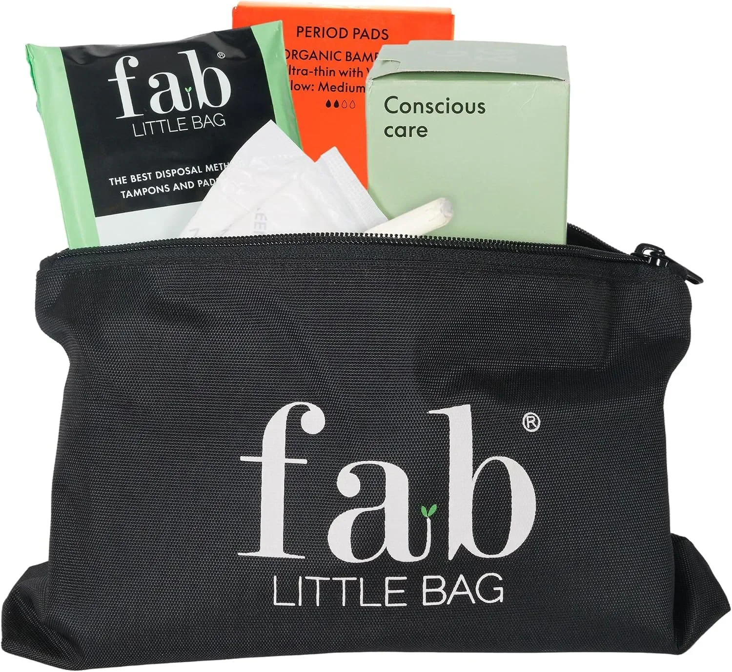 Комплект за менструална грижа в чанта Fab Little Bag – за път и спорт