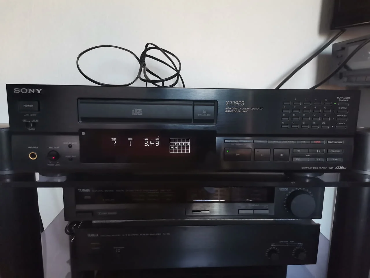 SONY CDP-X339ES Compact Disc Player