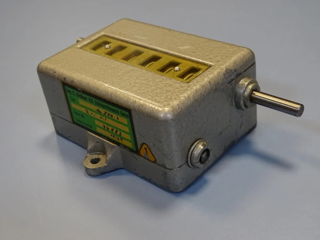 Механичен брояч Ing.E.DieBner KG M500.2(R1:1)mechanical counter — снимка 4