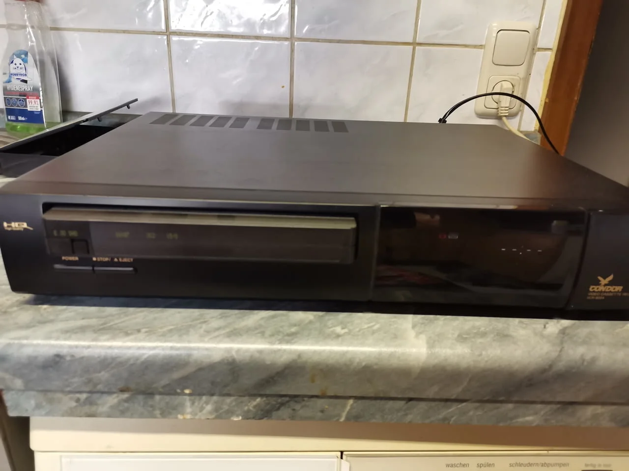 CONDOR VCR 8024 Video VHS Recorder Player