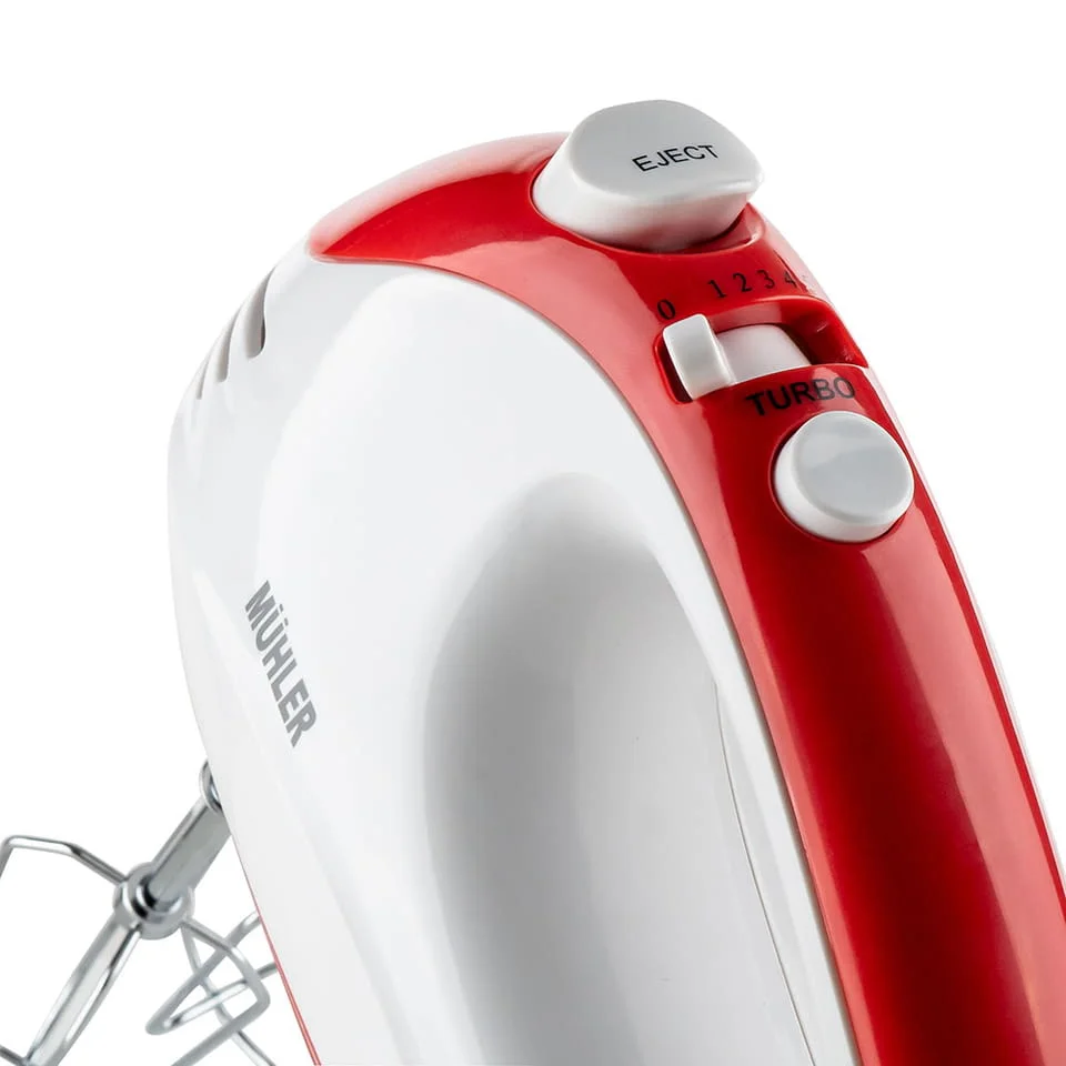 Миксер Muhler MX-300, червен — снимка 3