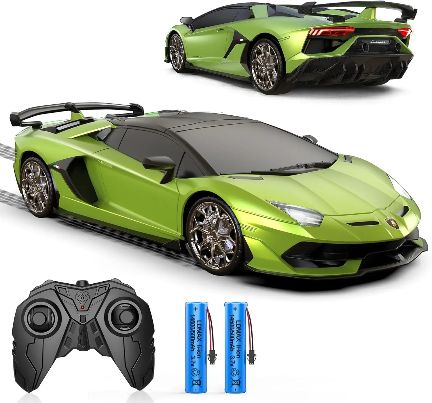AEROQUEST 1:16 Lamborghini Aventador SVJ Roadster – Количка с дистанционно управление 2.4GHz, официално лицензиран модел