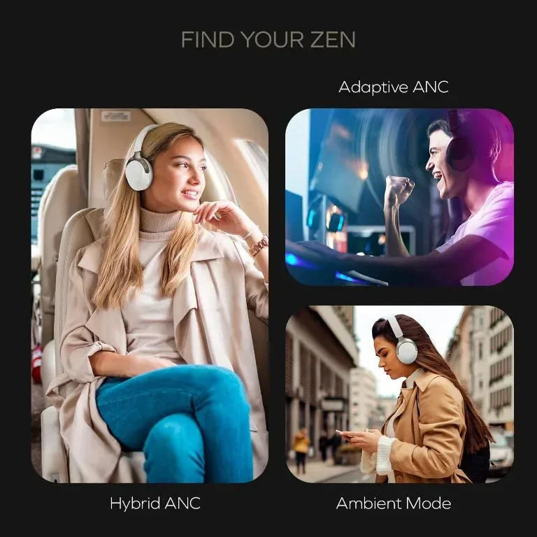 CREATIVE Zen Hybrid SXFI безжични слушалки с технология Super X-Fi — снимка 5