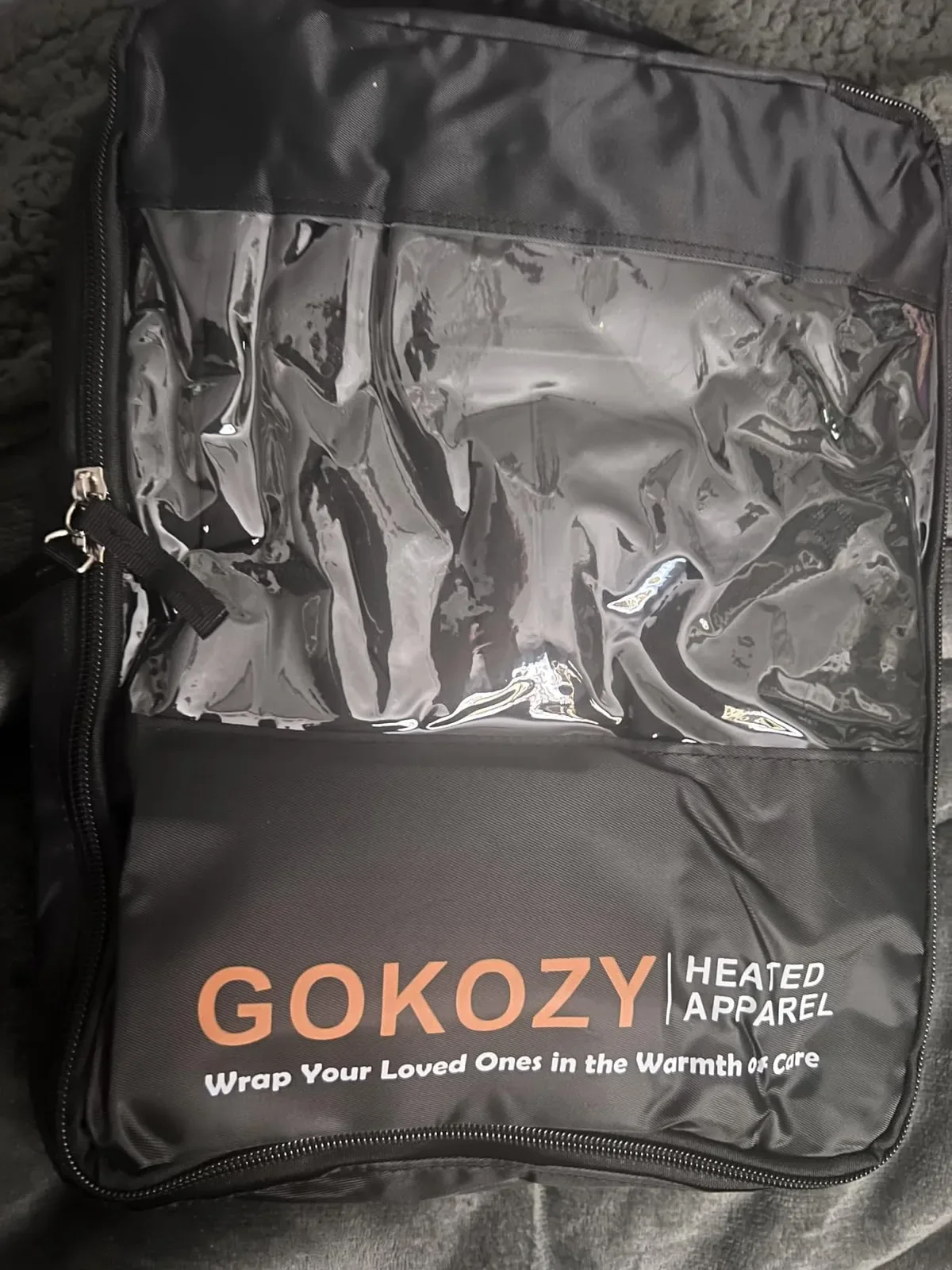 Мъжка отопляема жилетка GOKOZY с 12V батерия 20000mAh, 15 отоплителни зони — снимка 4