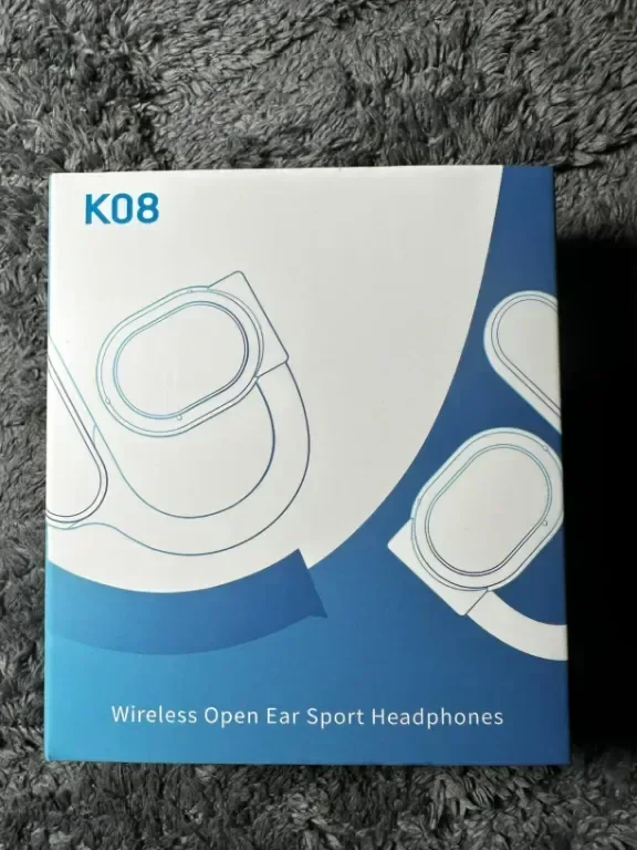 Слушалки с отворени уши, безжични Bluetooth 5.3 с калъф за зареждане с дигитален дисплей, IPX7, бели — снимка 10