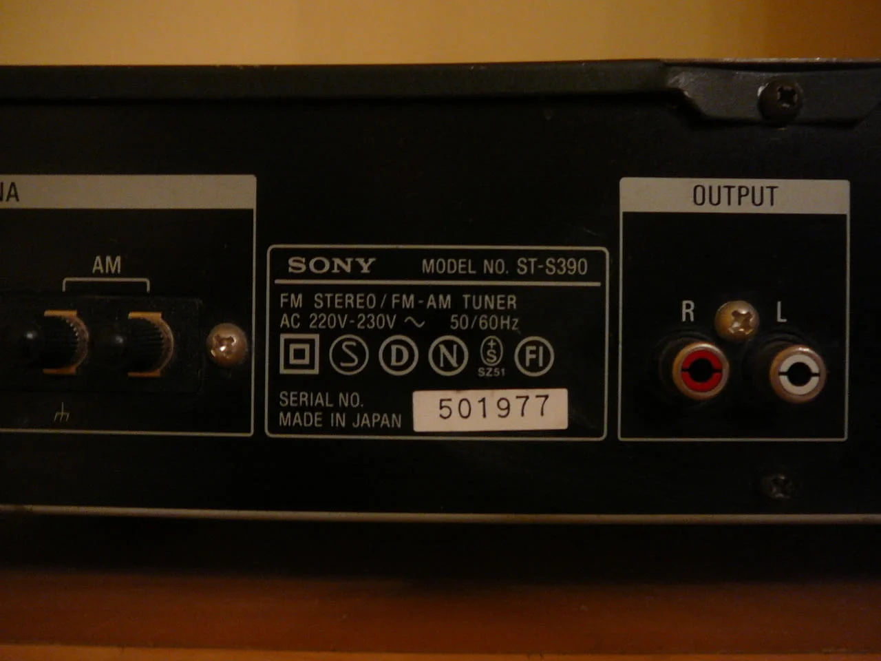 Sony st-s390 — снимка 7