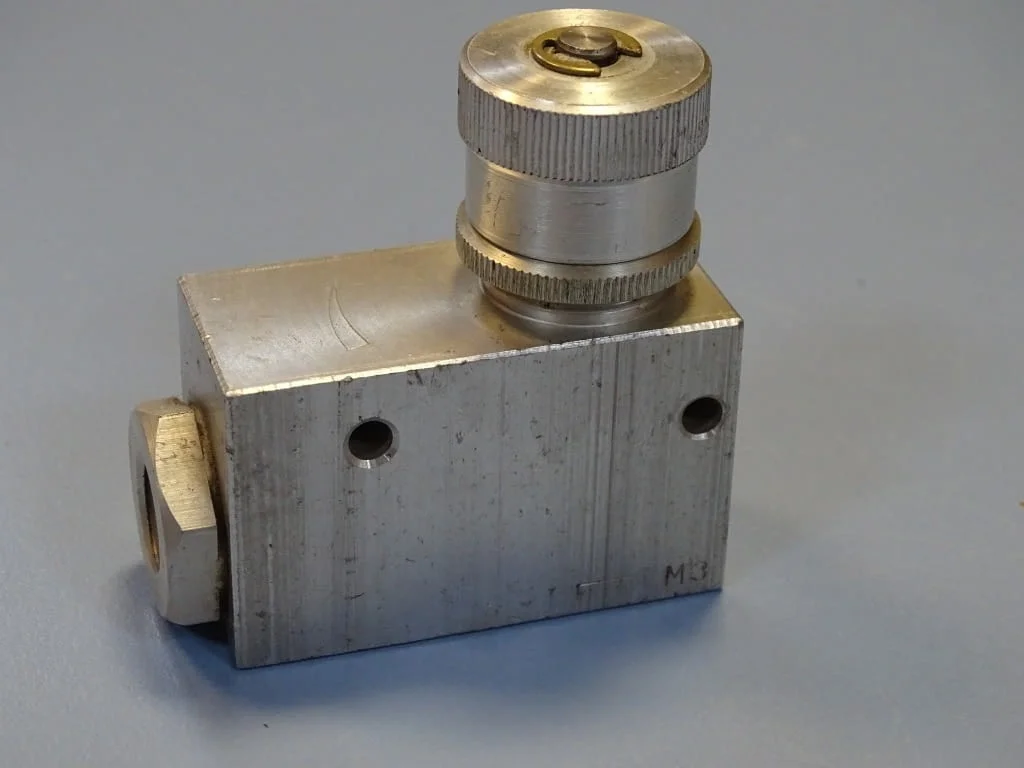 Пневматичен дросел клапан ORSTA NW6 throttle valve TGL20718 — снимка 3