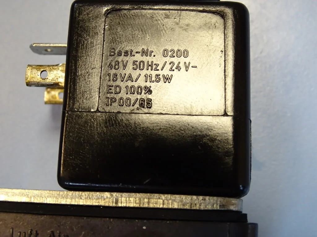Пневматичен клапан HERION 8020109 Solenoid Valve 48VAC/24VDC — снимка 7