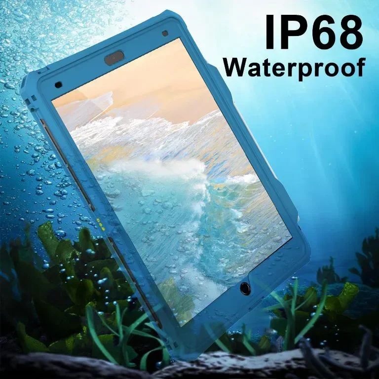 ShellBox Калъф за iPad 10.2 9/8/7 поколение с вграден протектор с презрамка за рамо, синьозелен — снимка 2