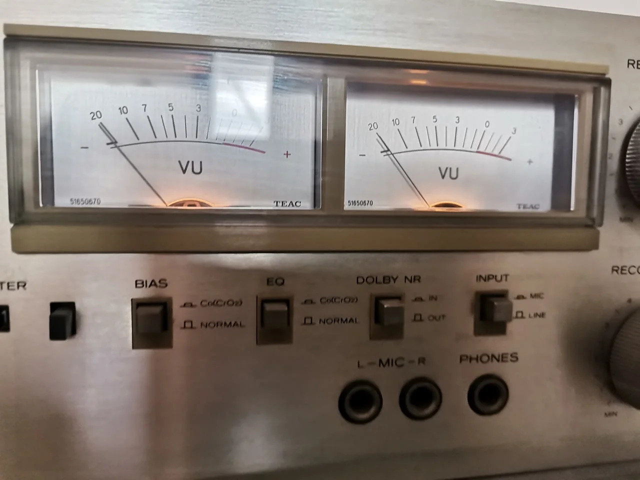 TEAC CX-210 Stereo Cassette Deck — снимка 3