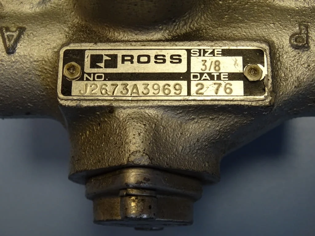 Пневматичен разпределител за преси ROSS J2673A3969 directional control valve 100V — снимка 5