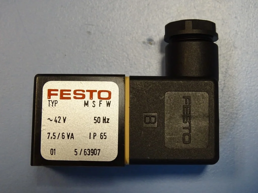 Бобина Festo MSFW-42-50 solenoid valve coil — снимка 2