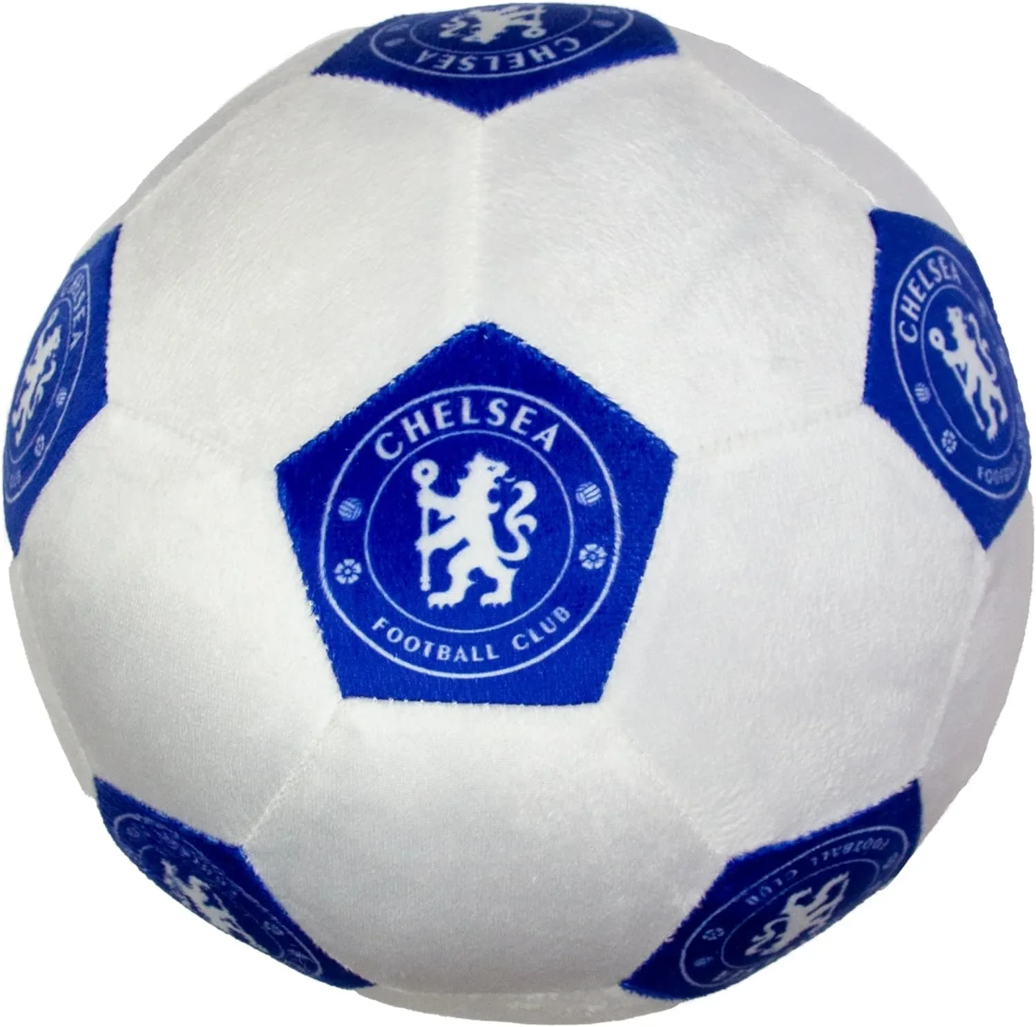 Официално лицензиранa кръгла възглавница Chelsea – супер мека, 25 x 25 см